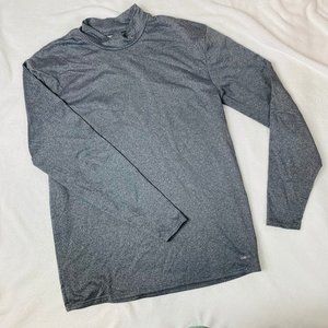 C9 CHAMPION Gray Long Sleeve High Neck Plus Size Athletic Top Size XXL